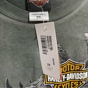 Harley Davidson green T-Shirt